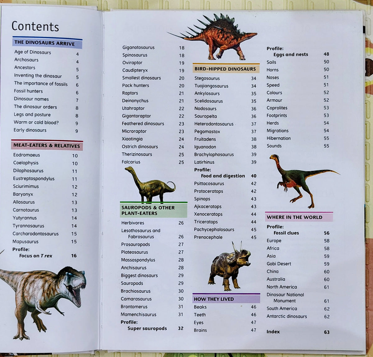 The Ultimate Guide Dinosaur by Miles Kelly | See through Pages