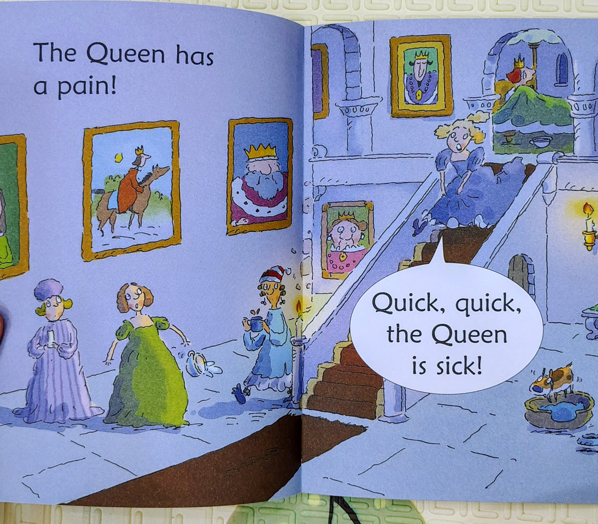 The Queen Makes a Scene by Usborne | Usborne Young Reading