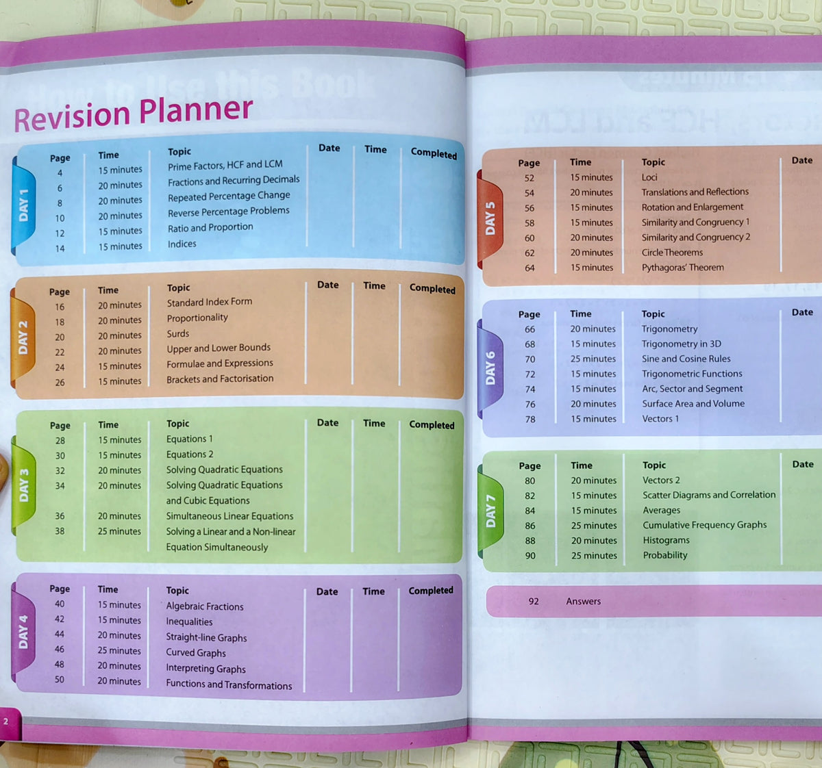 Maths to A* by Letts | 7 day Revision