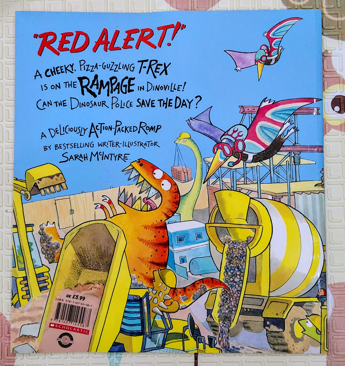 Dinosaur Police by Sarah McIntyre | Scholastic
