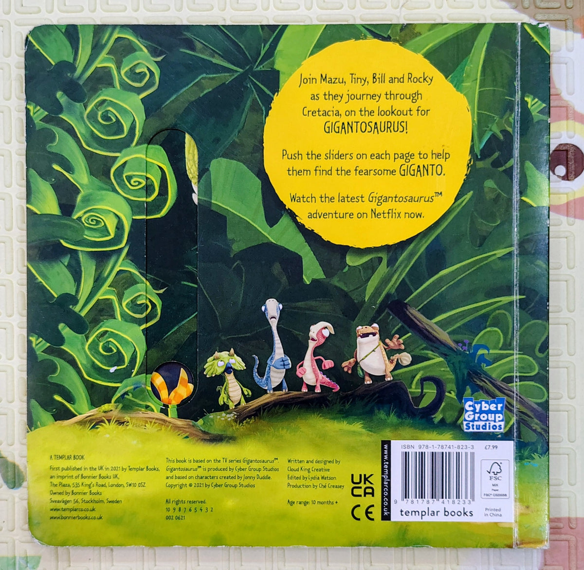 Where's Giganto? by Jonny Duddle | Gigantosaurus Push and Slide Book