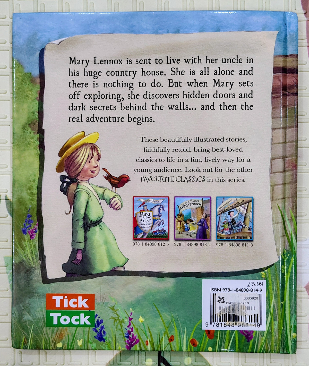 The Secret Garden by Frances Hodgson Burnett | Favourite Classics