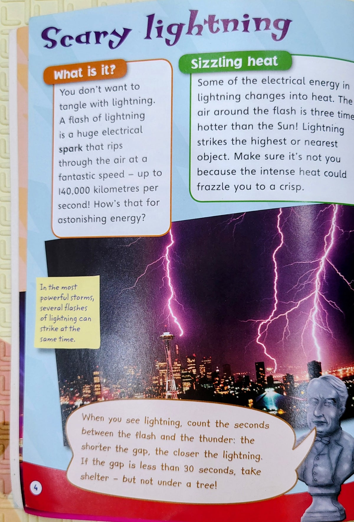 Why Does Lightning Flash? by Angela Royston | Facts about Electricity