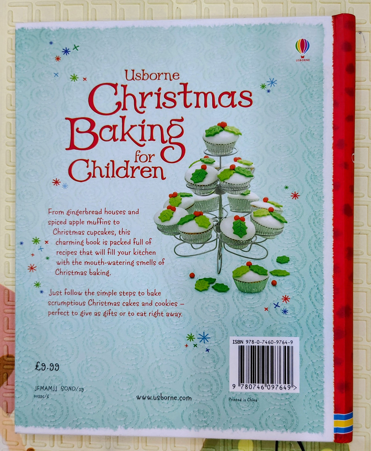 Usborne Christmas Baking for Children | Cookery Book