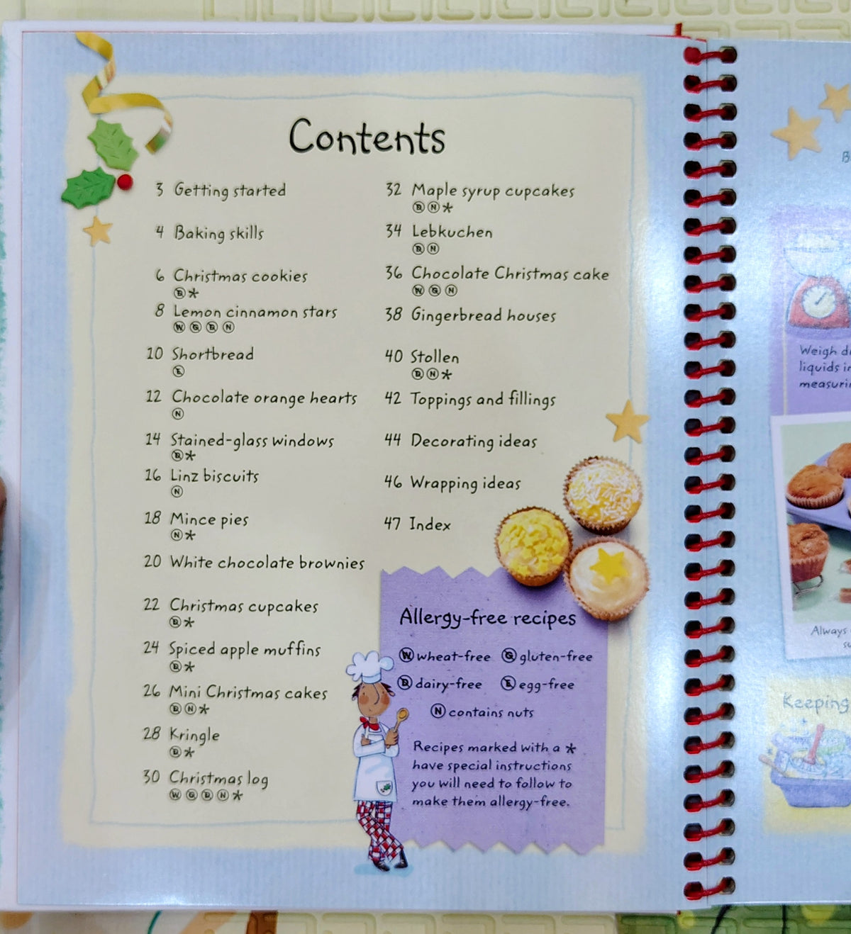 Usborne Christmas Baking for Children | Cookery Book