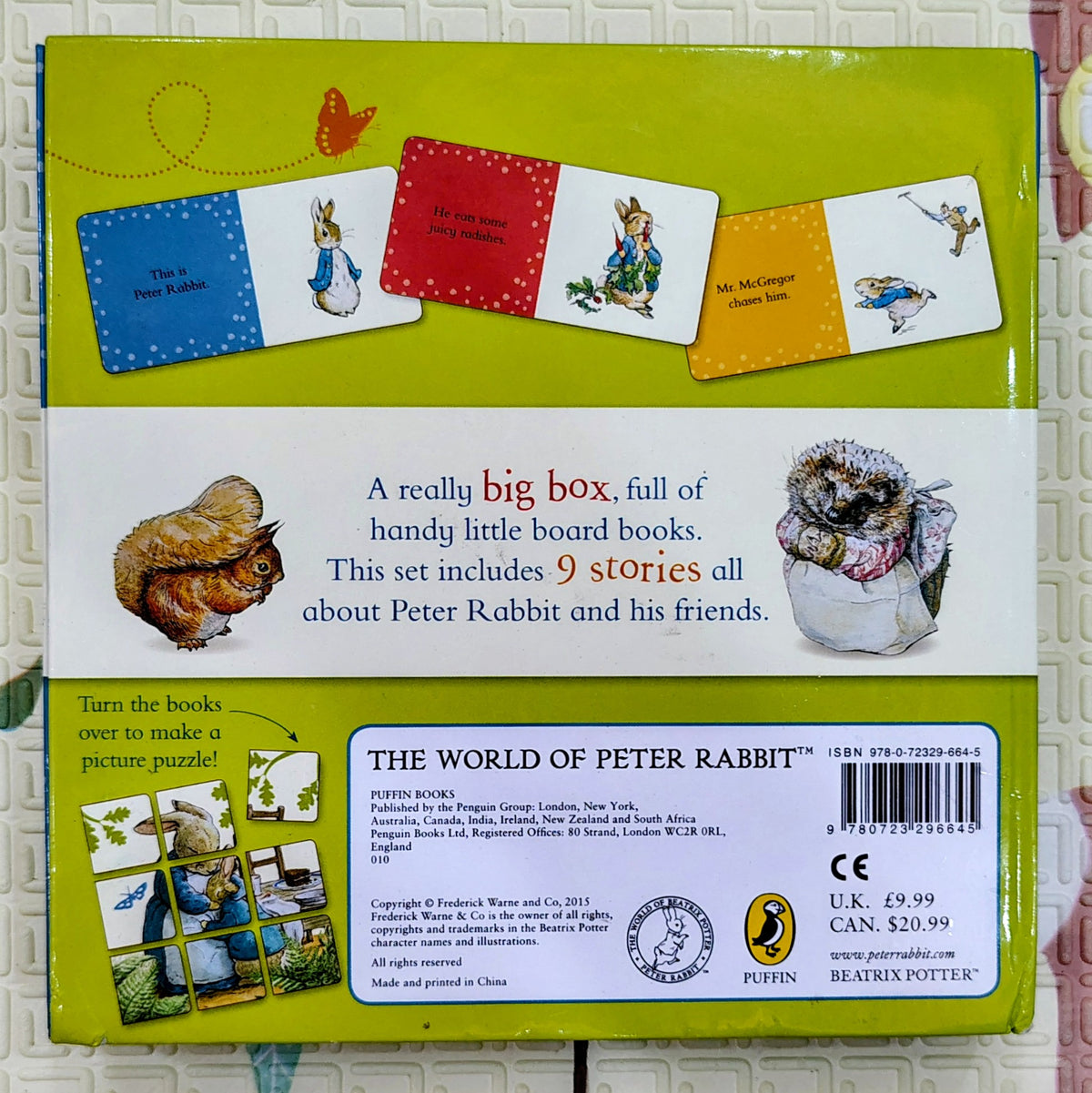 Peter Rabbit A Big Box of Little Books by Beatrix Potter | 9 Mini books