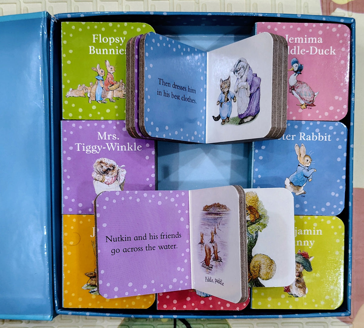Peter Rabbit A Big Box of Little Books by Beatrix Potter | 9 Mini books
