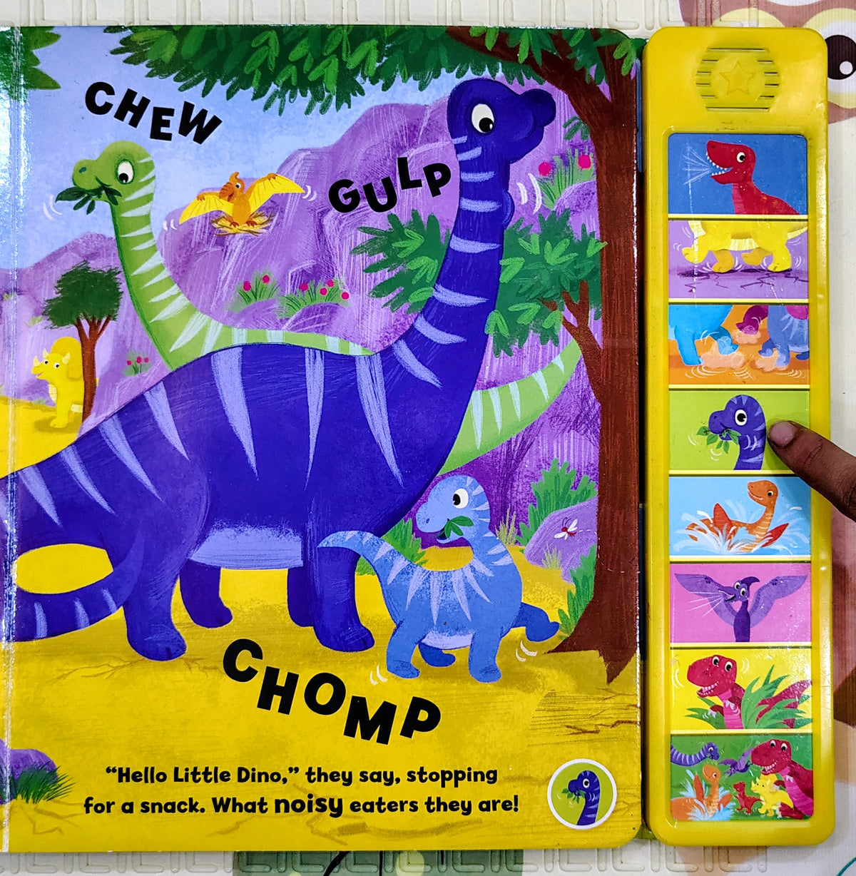 Noisy Dinosaurs | Sound Book with 8 Awesome Sounds | IglooBooks