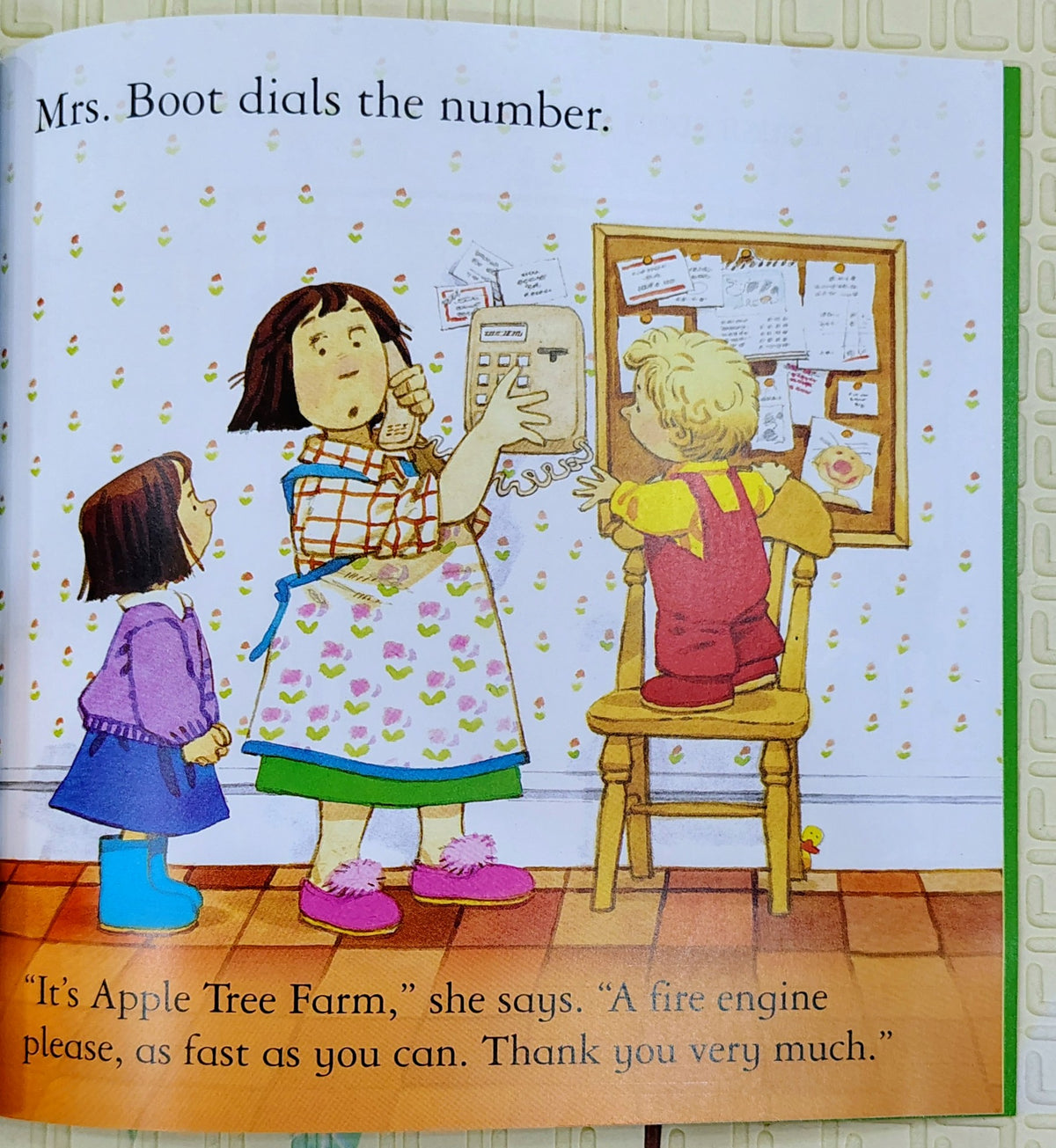 Barn on Fire by Heather Amery and Stephen Cartwright | Usborne Farmyard Tales
