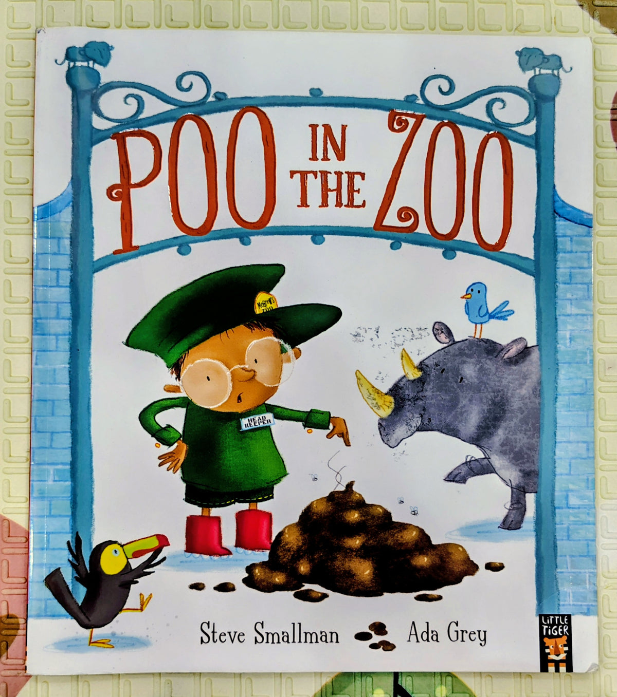 Poo in the Zoo by Steve Smallman and Ada Grey | Little Tiger