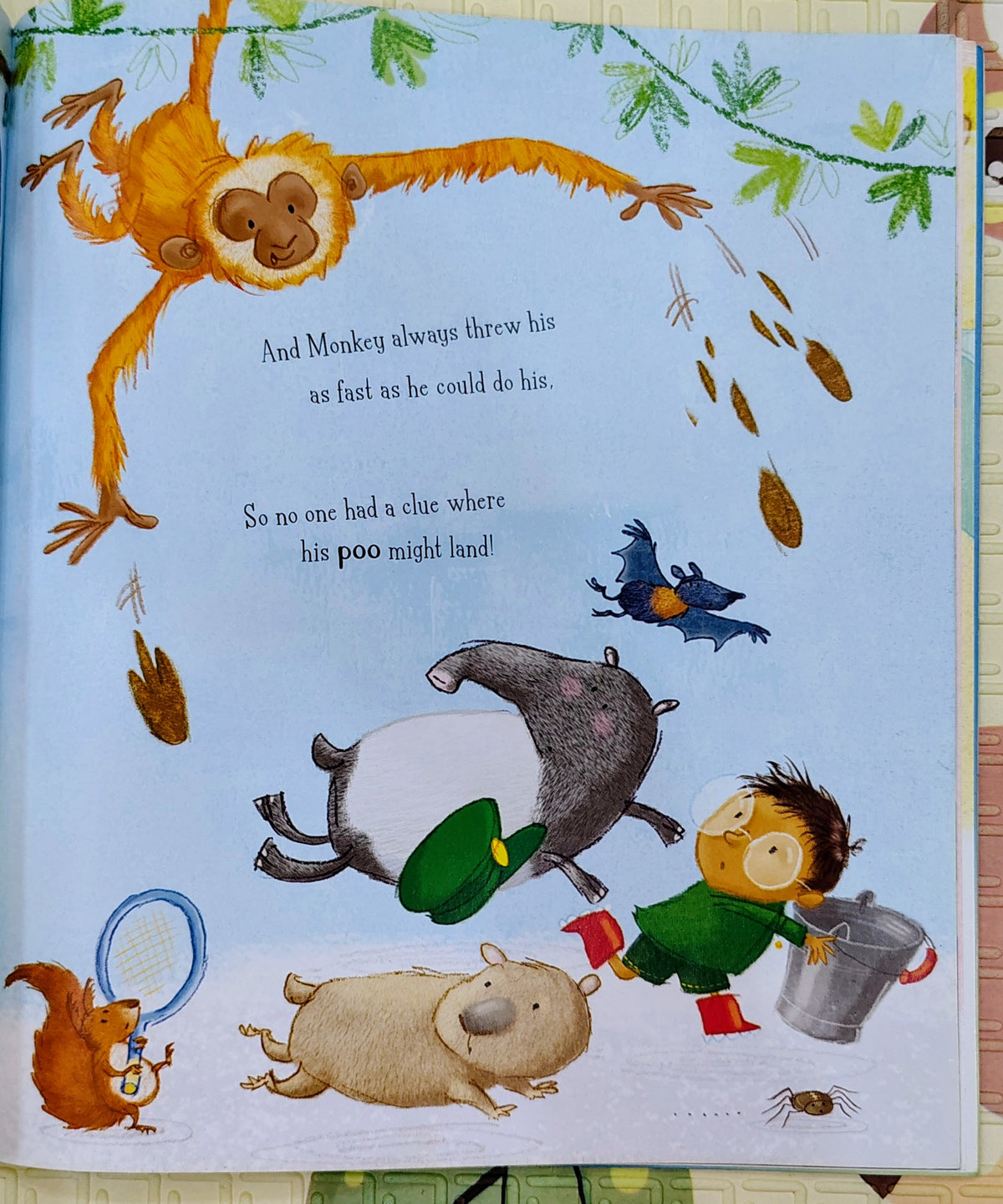 Poo in the Zoo by Steve Smallman and Ada Grey | Little Tiger