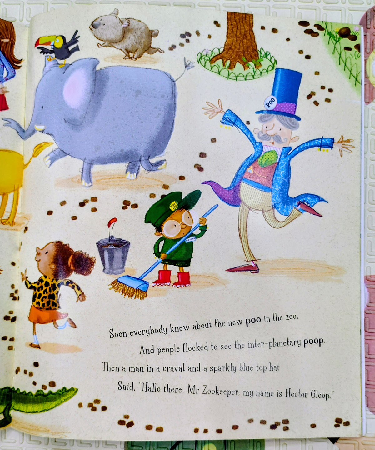 Poo in the Zoo by Steve Smallman and Ada Grey | Little Tiger