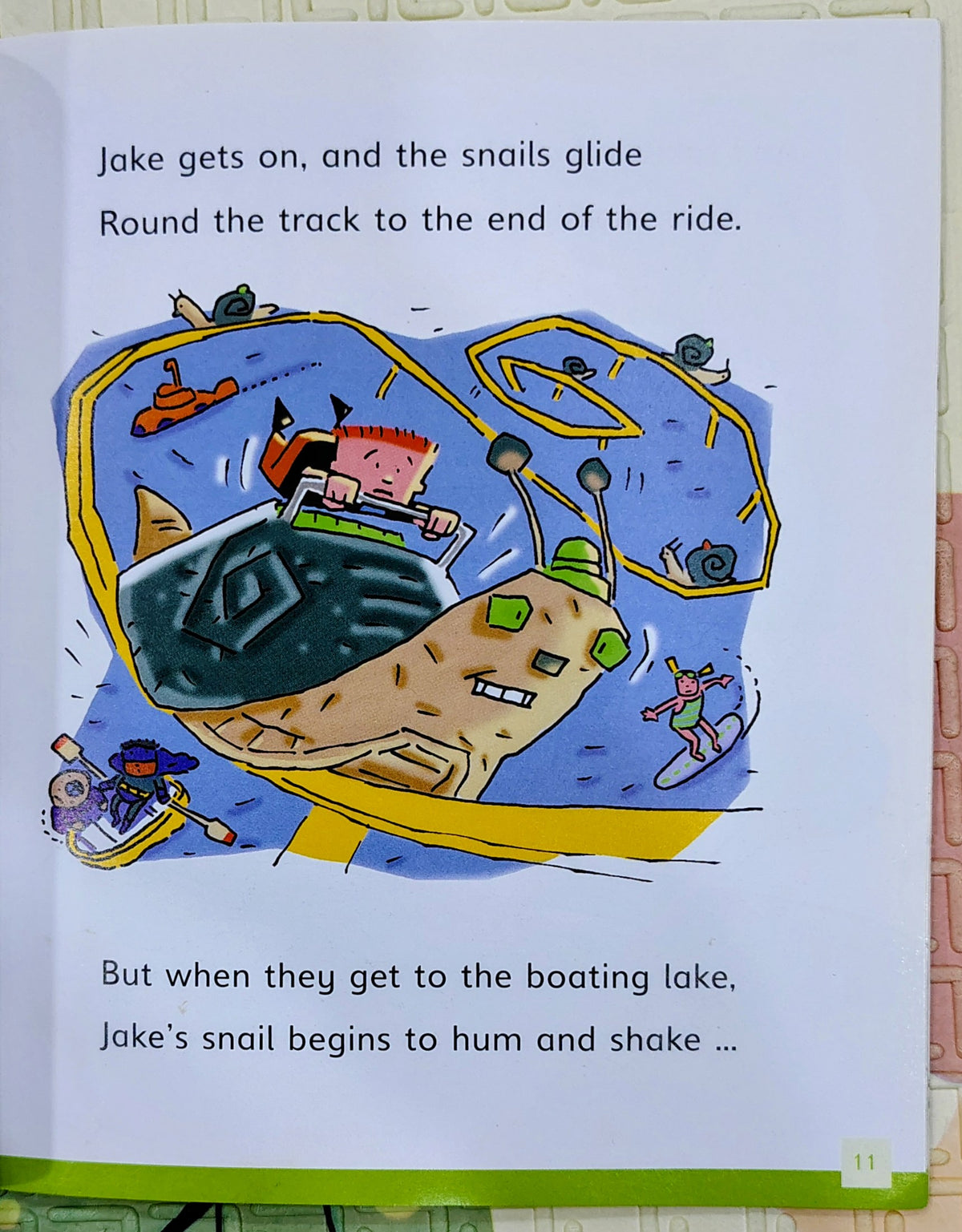 Superphonics: The Runaway Snail by Gill Munton | Ruth Miskin