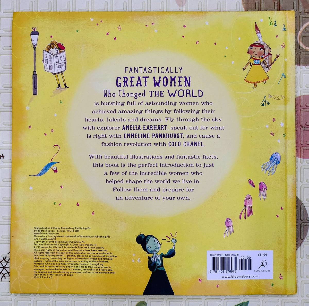 Fantastically Great Women Who Changed the World by Kate Pankhurst | Bloomsbury