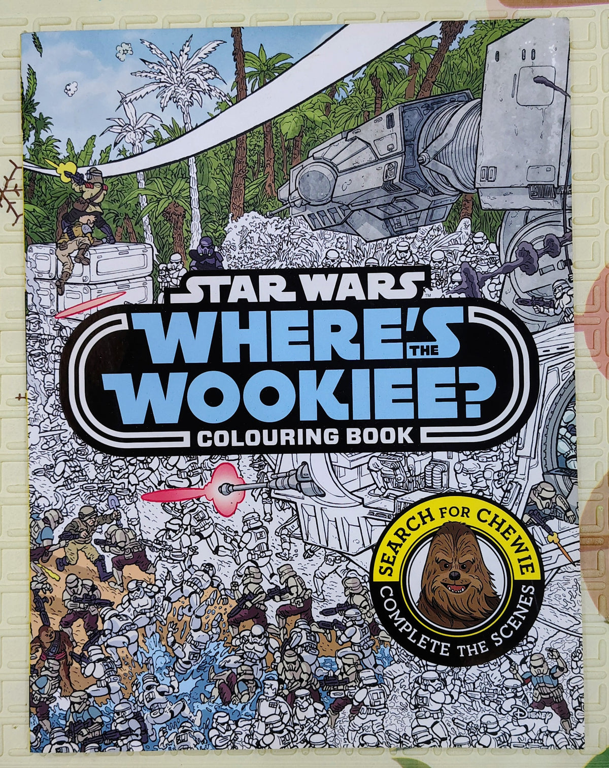 Star Wars Where's the Wookiee? Colouring Book | Lucasfilm