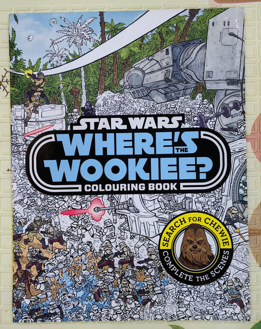 Star Wars Where's the Wookiee? Colouring Book | Lucasfilm