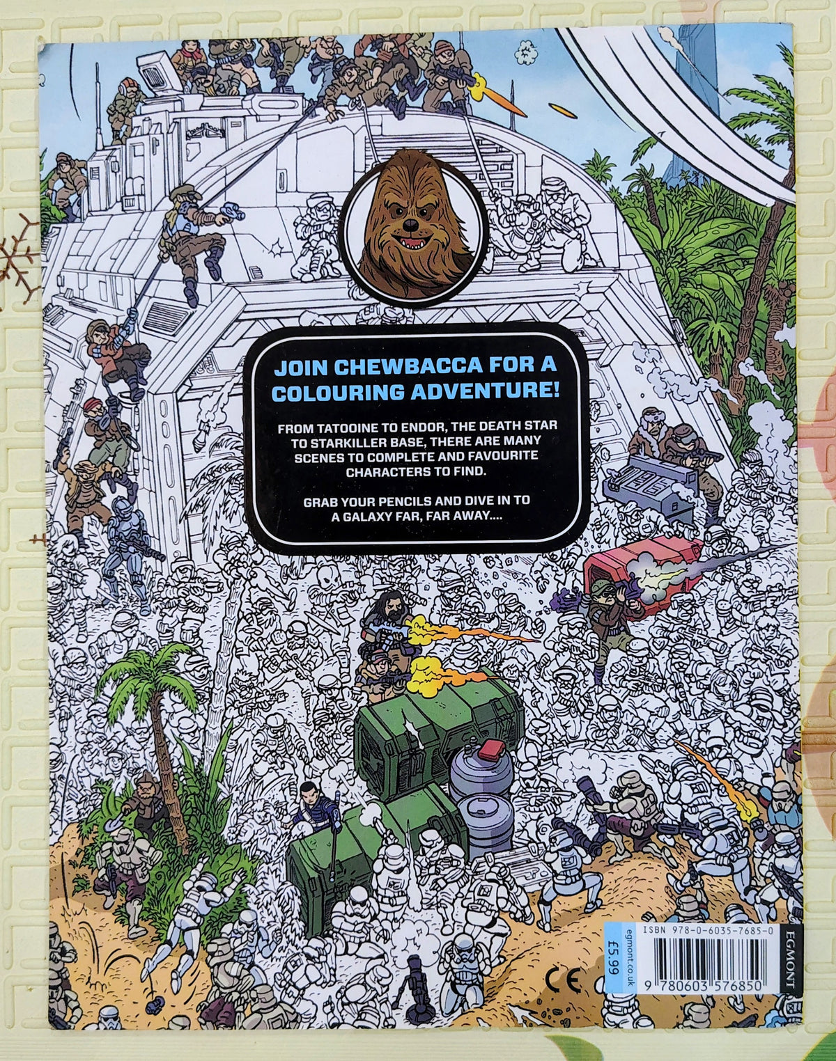 Star Wars Where's the Wookiee? Colouring Book | Lucasfilm