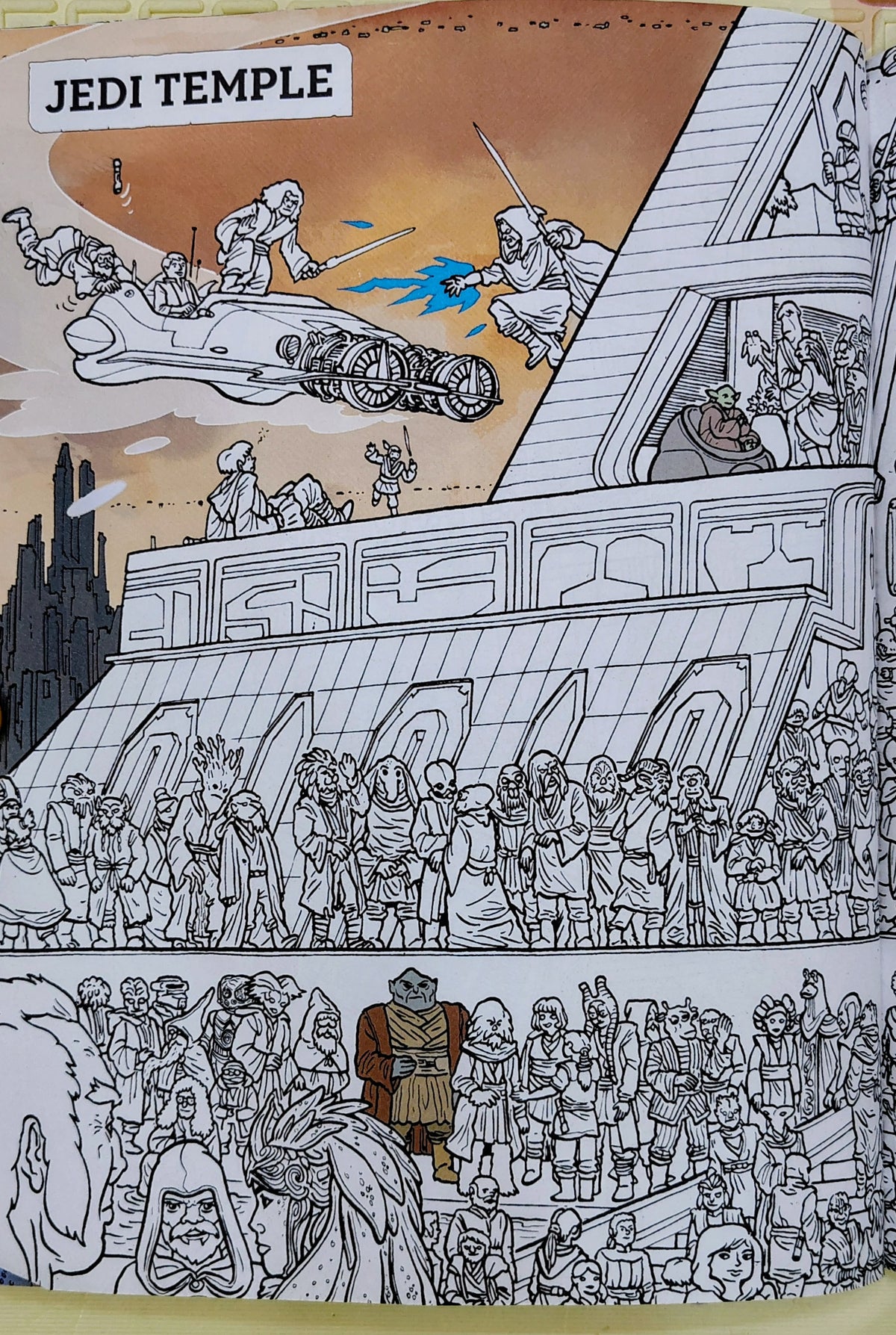 Star Wars Where's the Wookiee? Colouring Book | Lucasfilm