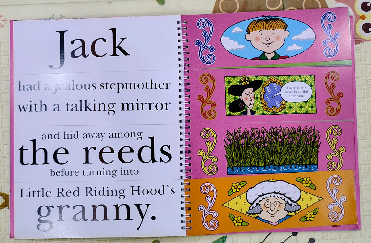 Mixed Up Fairy Tales by Hilary Robinson and Nick Sharratt | Flip Flap
