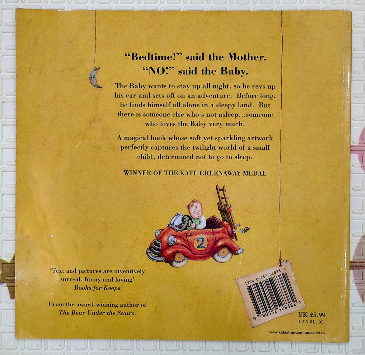 The Baby Who Wouldn't Go to Bed by Helen Cooper