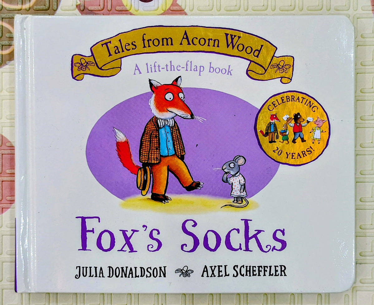 Fox's Socks by Julia Donaldson & Axel Scheffler | Macmillan Lift the Flap