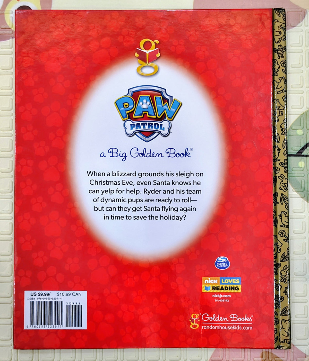 The Pups Save Christmas! by Nickelodeon | A big Golden Book