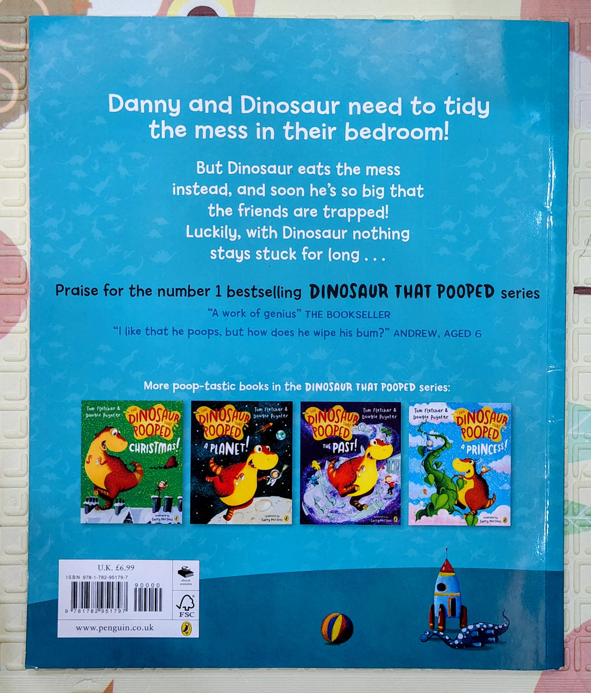 The Dinosaur That Pooped The Bed! by Tom Fletcher and Dougie Poyntor | Penguin