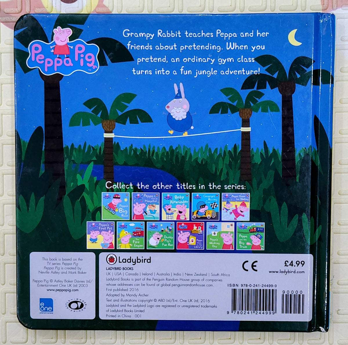 Peppa Pig Peppa's Gym Class | Ladybird | Boardbook