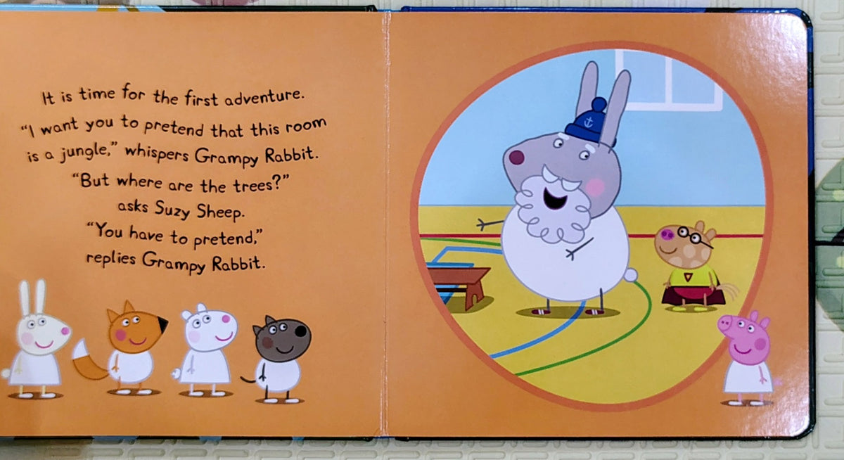 Peppa Pig Peppa's Gym Class | Ladybird | Boardbook