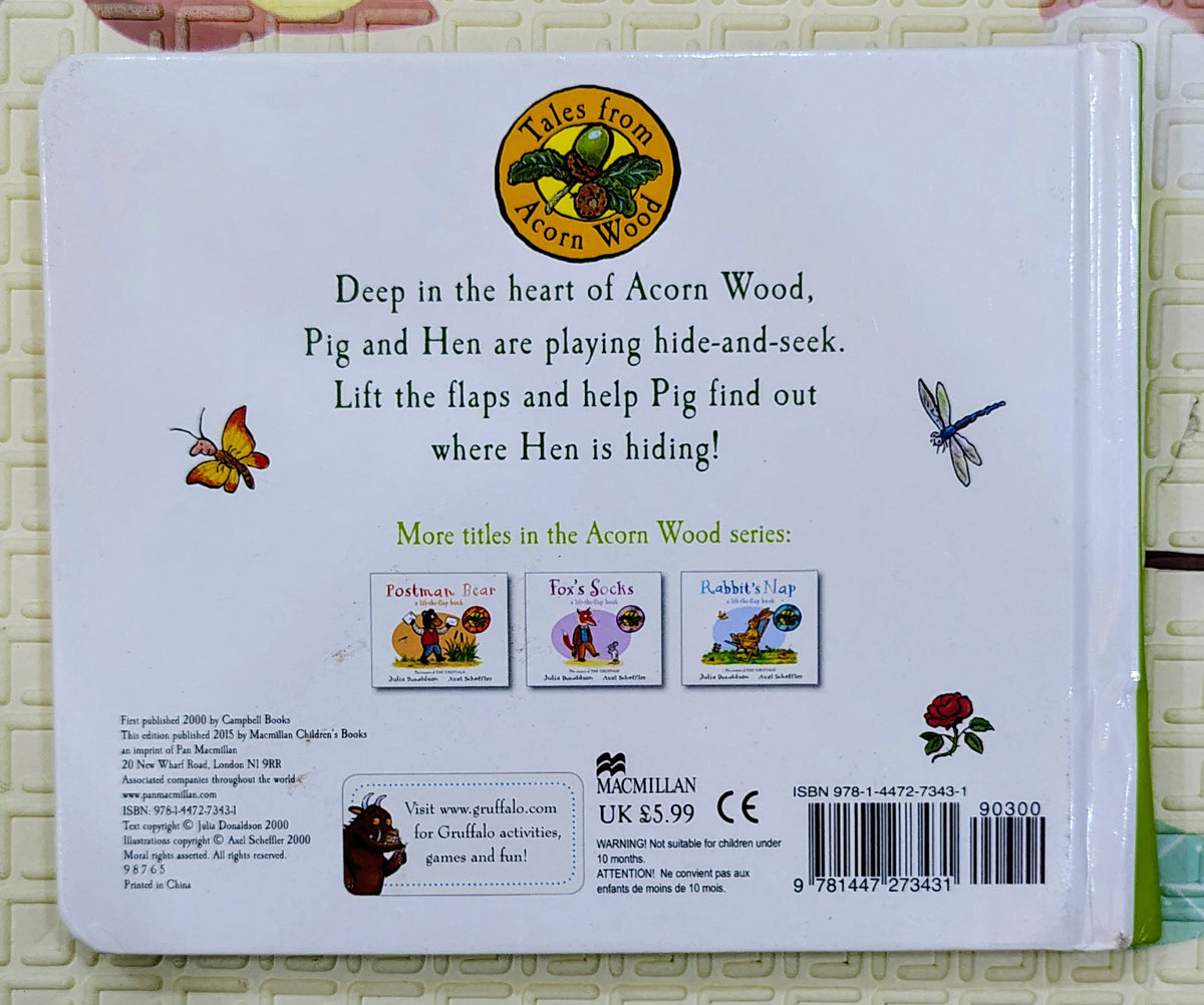 Hide-and-Seek Pig by Julia Donaldson and Axel Scheffler | Macmillan | Lift-The-Flap