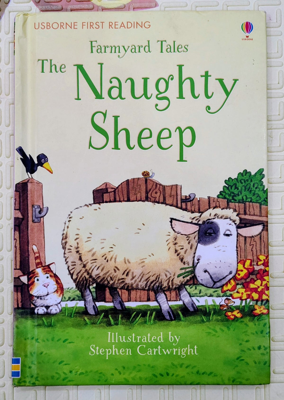 Farmyard Tales: The Naughty Sheep by Stephen Cartwright | Usborne First Reading