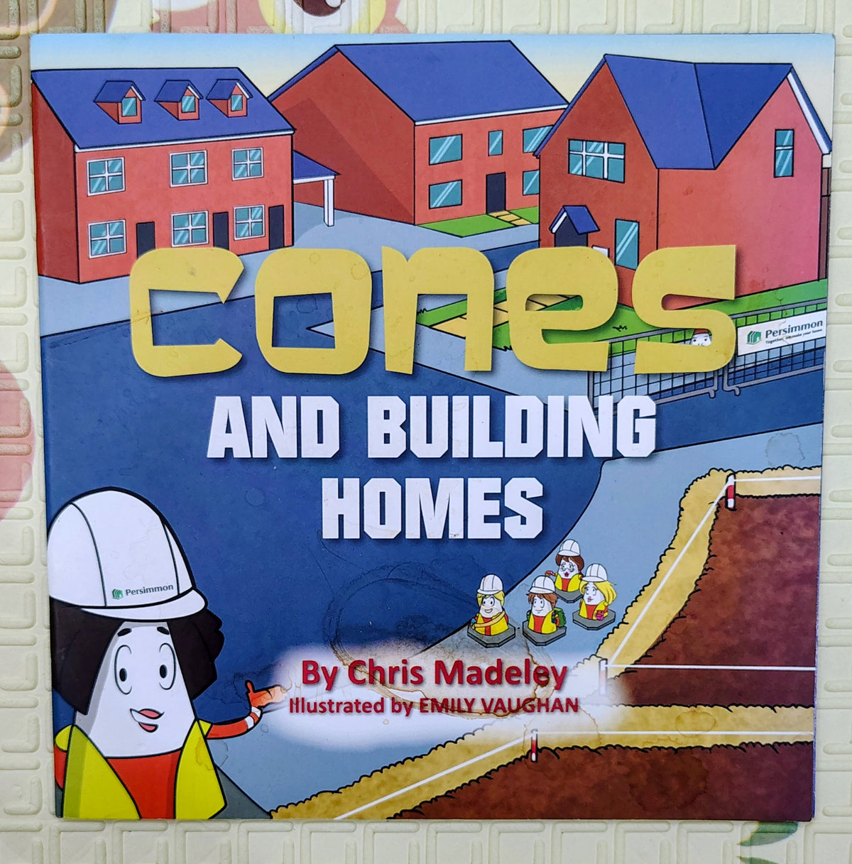 Cones and Building Homes by Chris Madeley | Persimmon