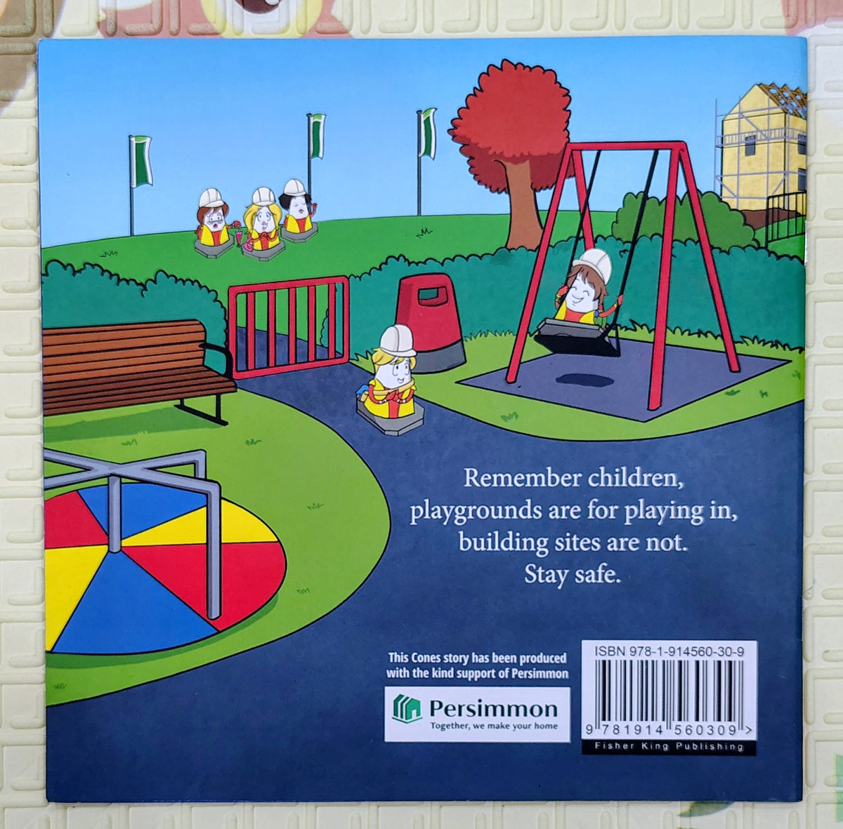 Cones and Building Homes by Chris Madeley | Persimmon