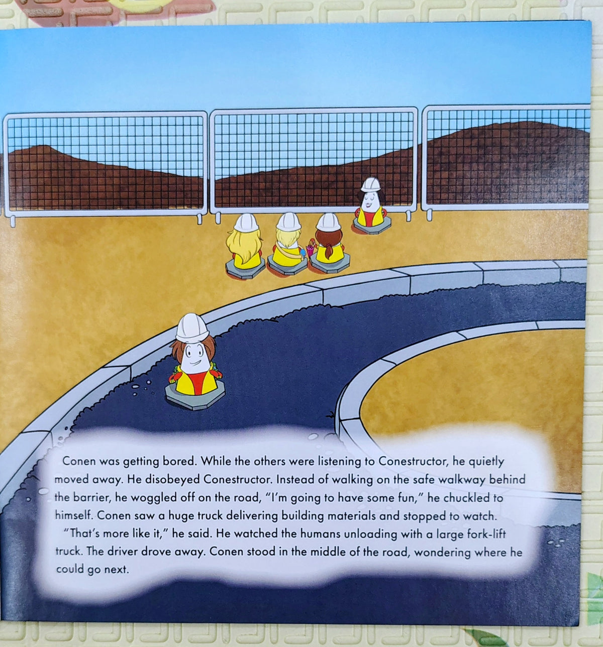 Cones and Building Homes by Chris Madeley | Persimmon