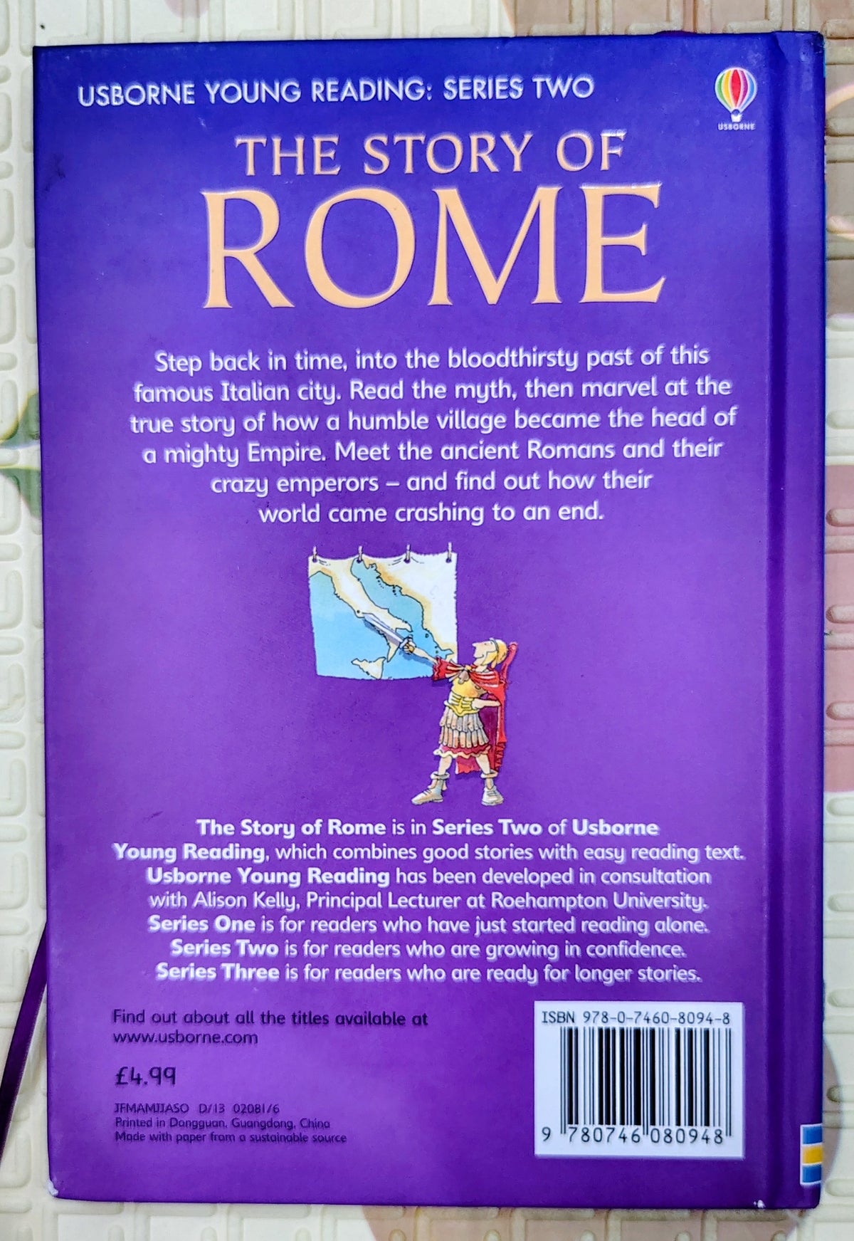 The Story of Rome by Rosie Dickens | Usborne Young Reading
