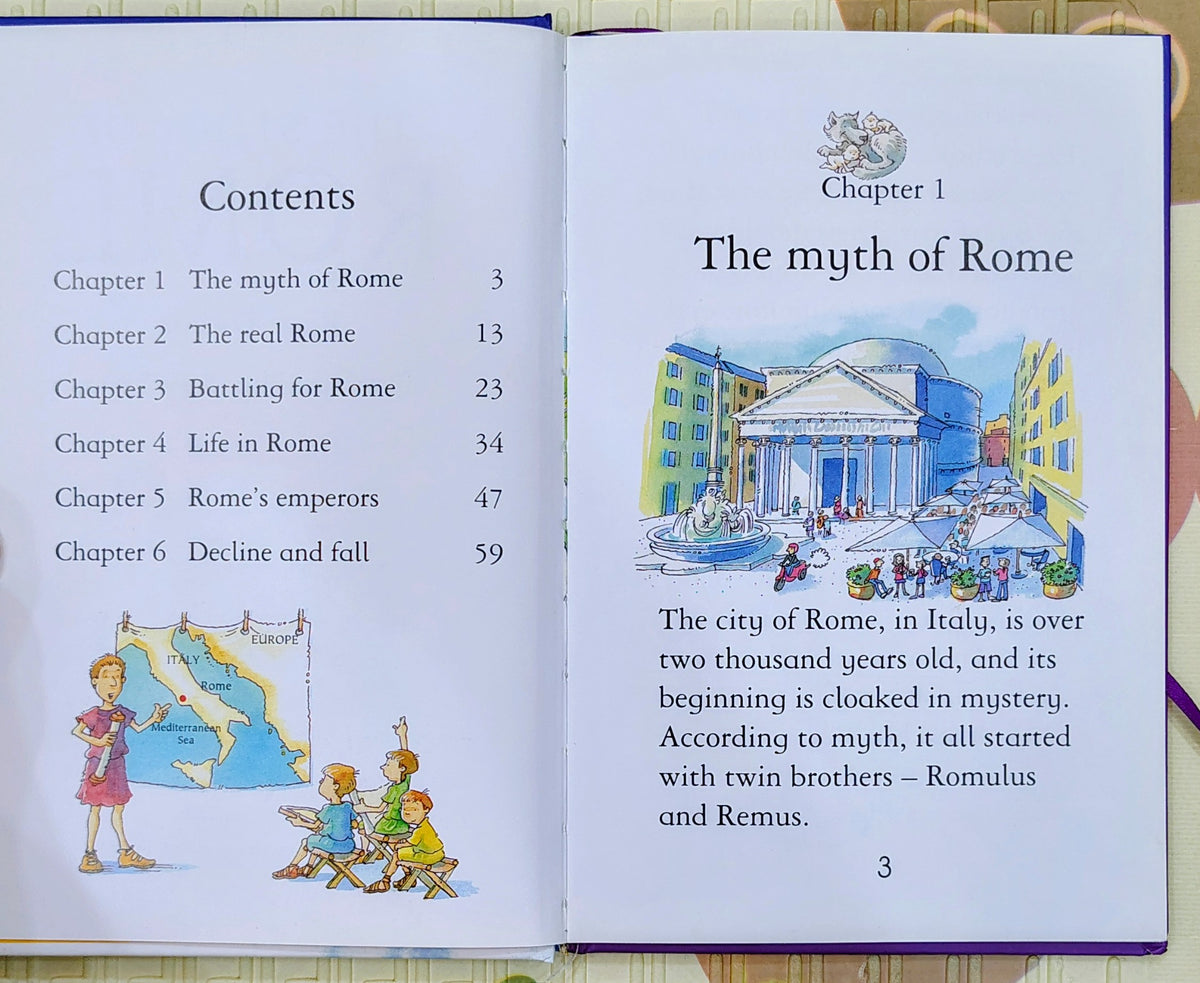 The Story of Rome by Rosie Dickens | Usborne Young Reading