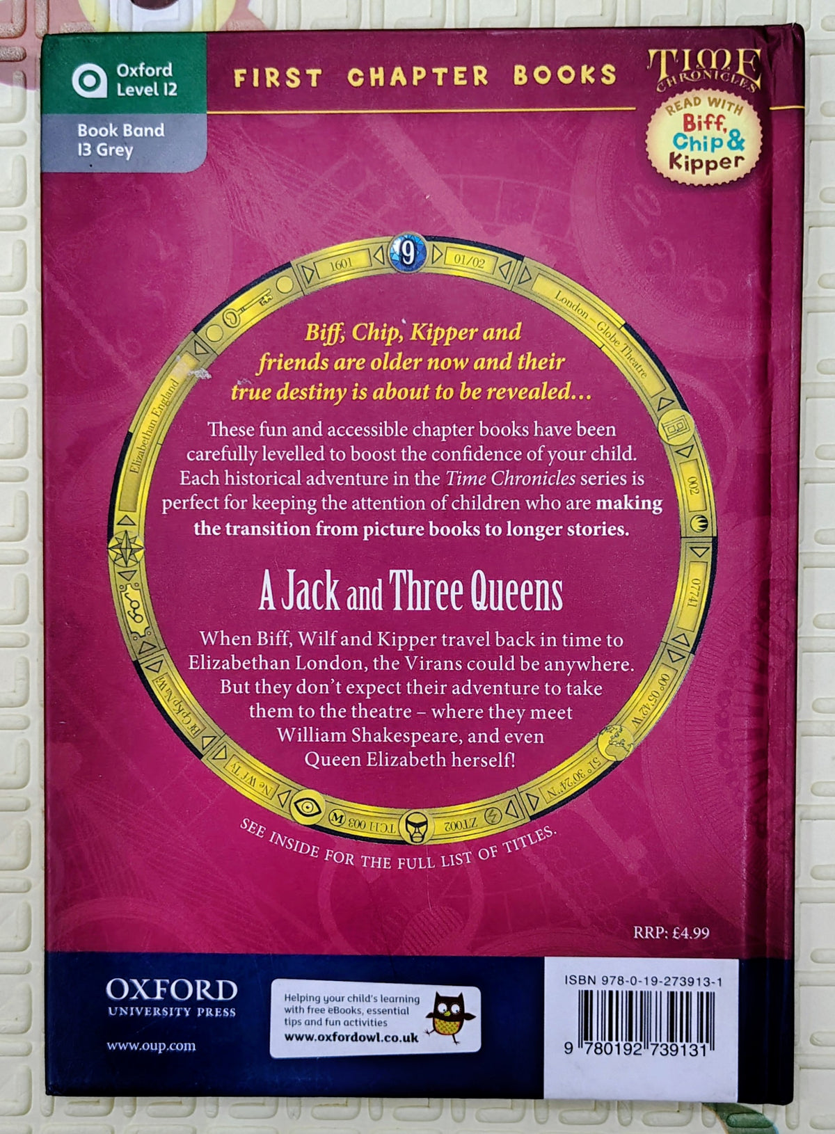 Time Chronicles: A Jack and Three Queens by Roderick Hunt | Oxford  Level 12