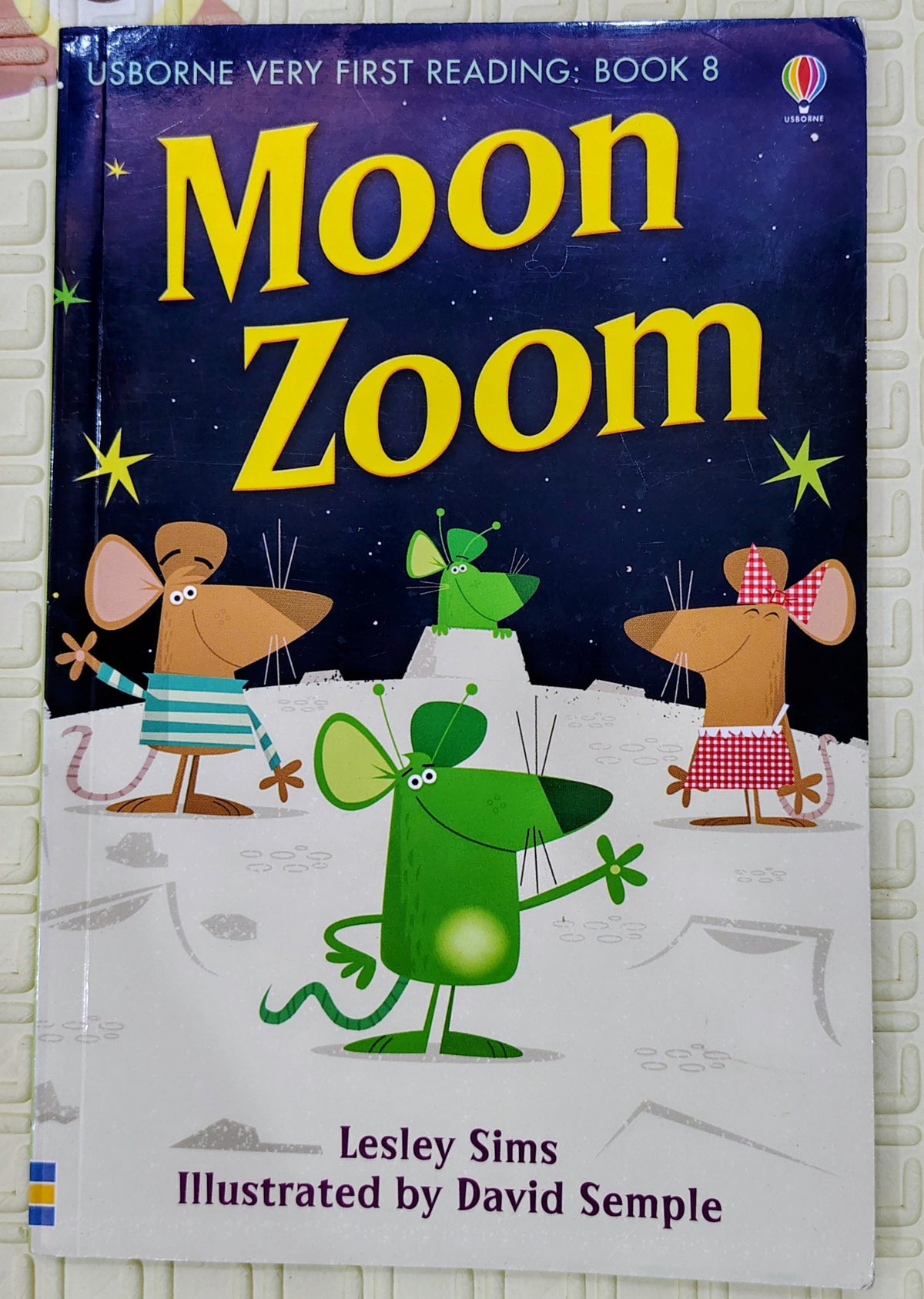Moon Zoom by Lesley Sims | Usborne First Reading