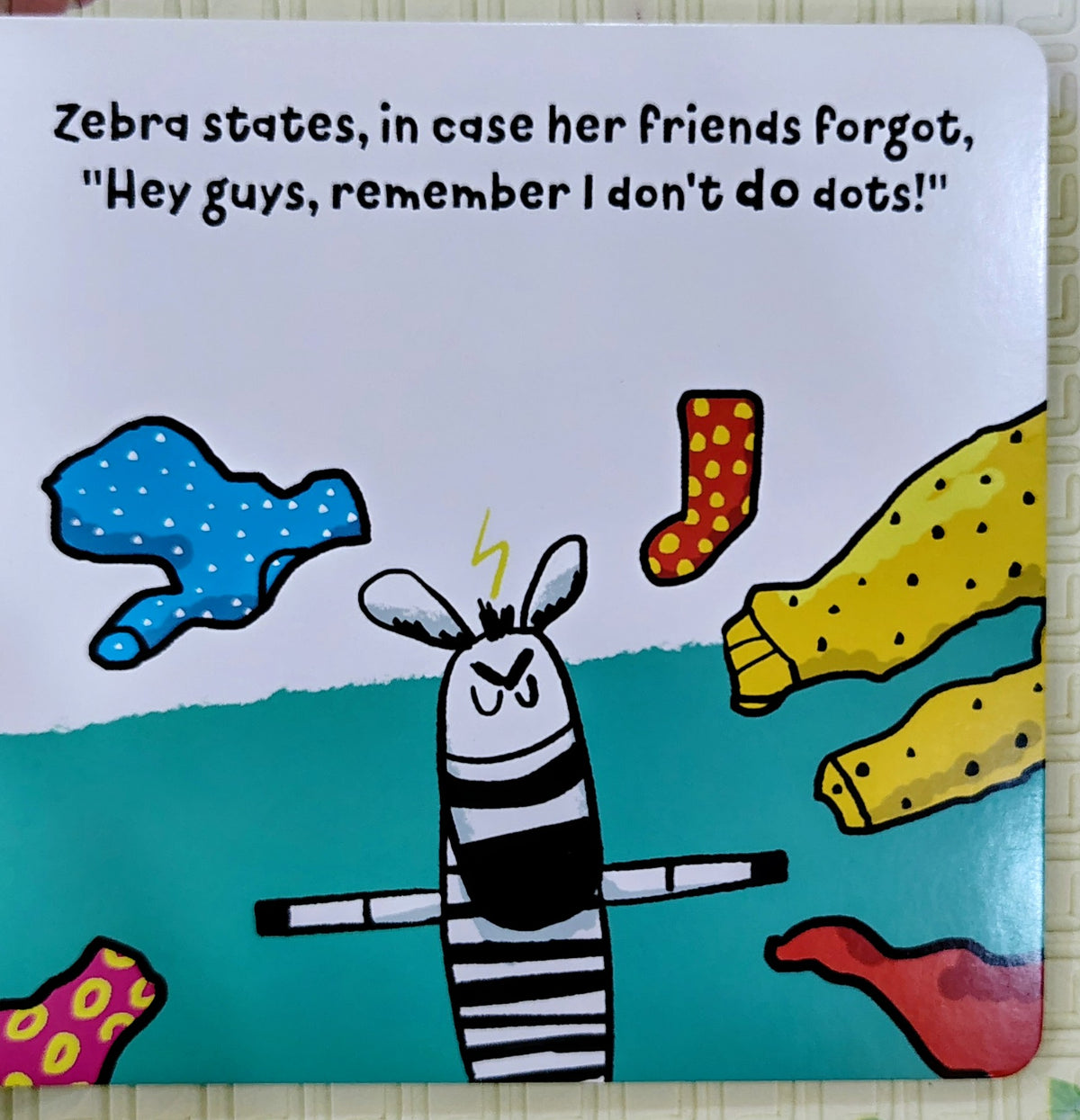Zebra Won't Wear Spots by Elephant and Friends | Elephant and Friends