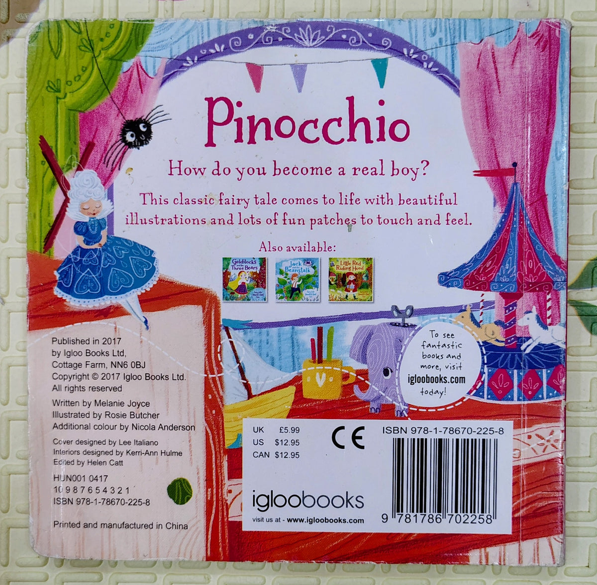 Pinocchio | Fairy Tale Touch & Feel Fun