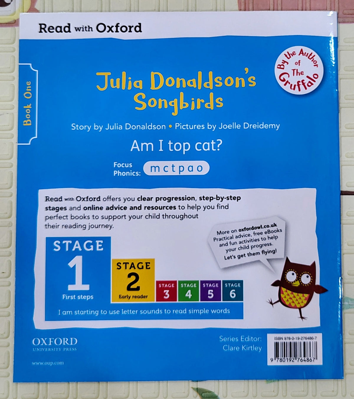 Top Cat by Julia Donaldson | Oxford Level 1