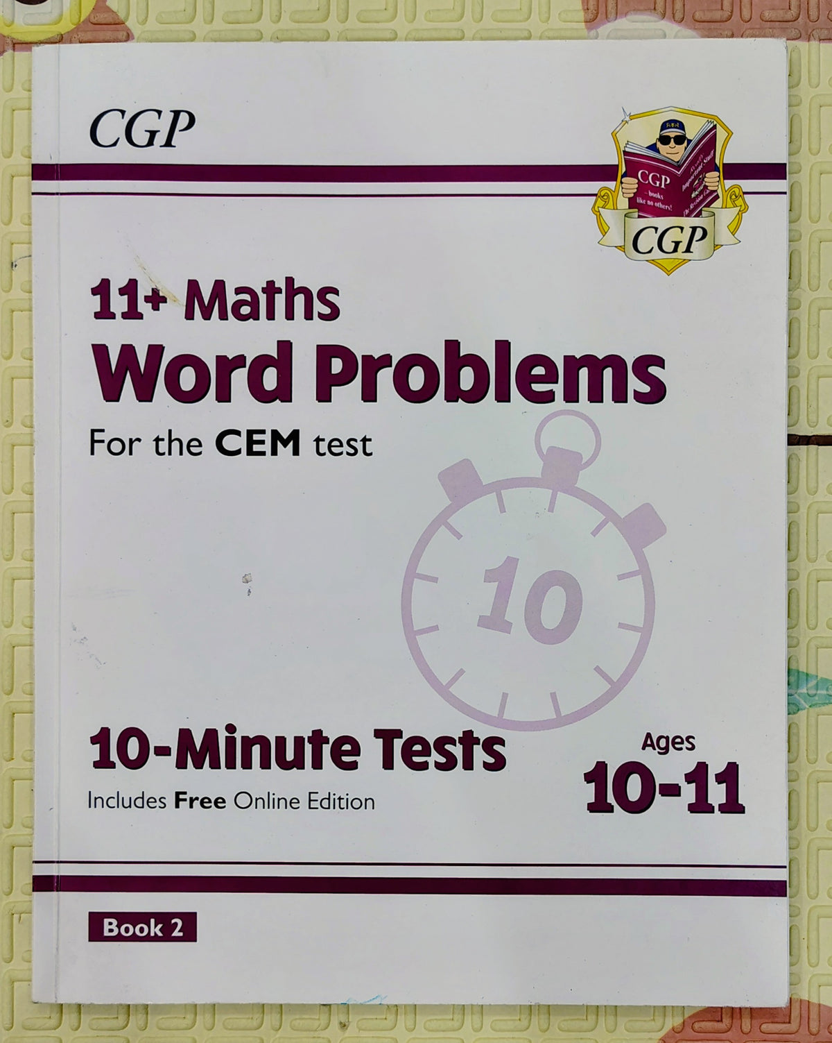 11+ Maths Word Problems for the CEM Test by CGP | Study Guide