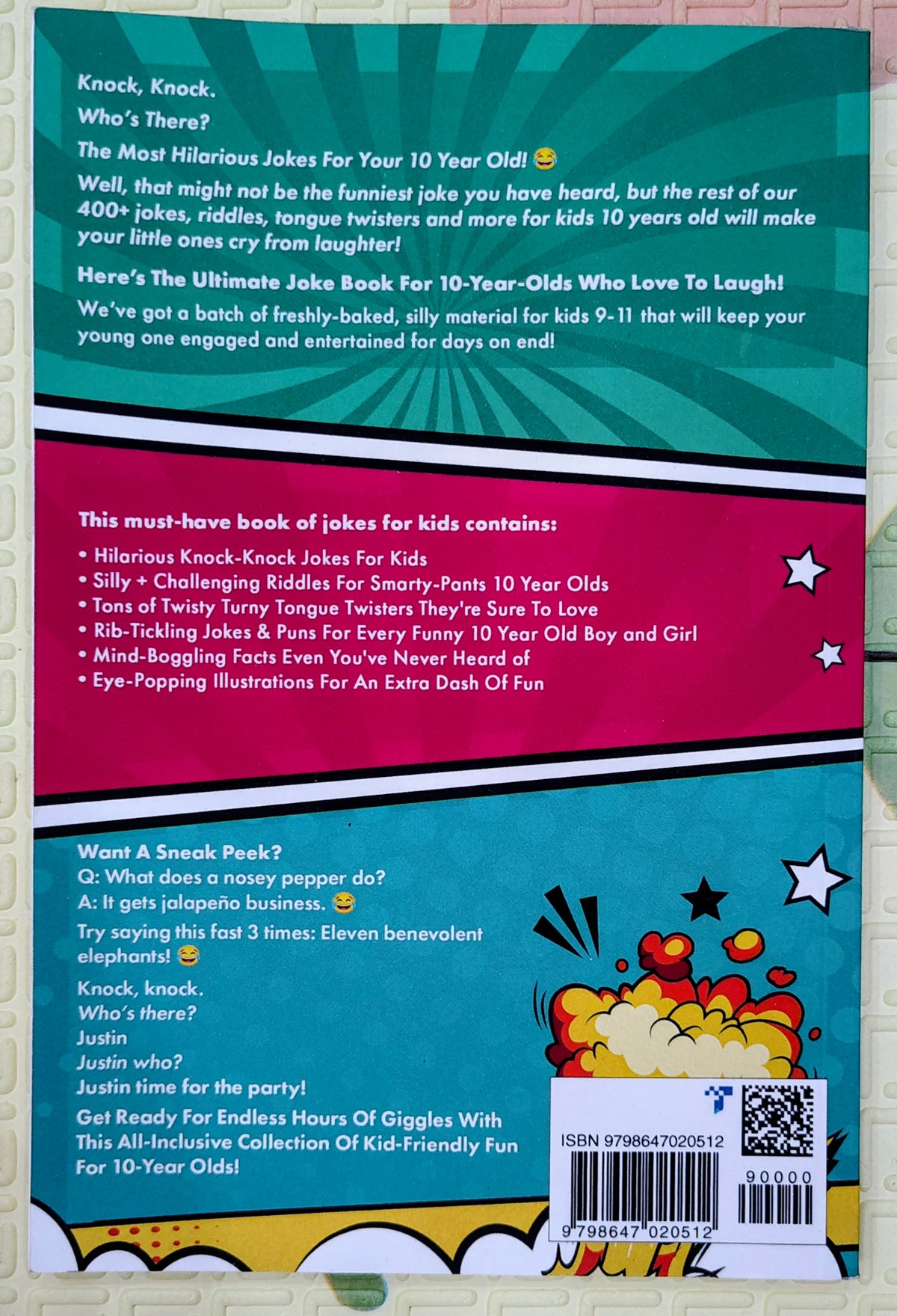 Hilarious Jokes for 10 Year Old Kids by Hayden Fox | Humor