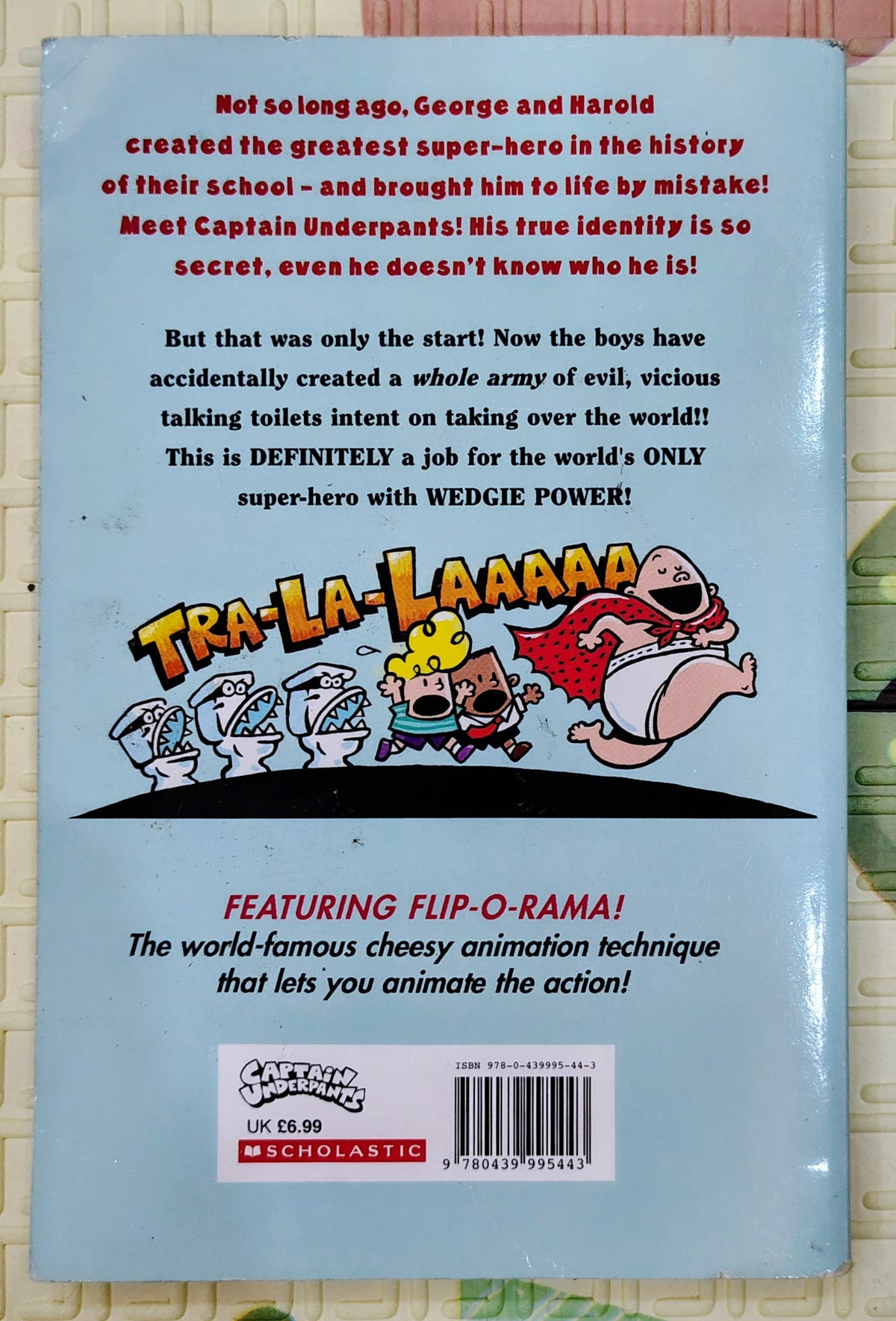 Captain Underpants and the Attack of the Talking Toilets by Dav Pilkey | Scholastic | Second Novel