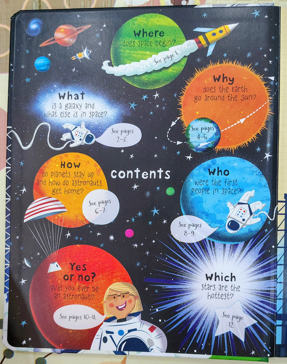 Lift-the-flap Questions and Answers about Space | Usborne | Over 60 Flaps to Lift