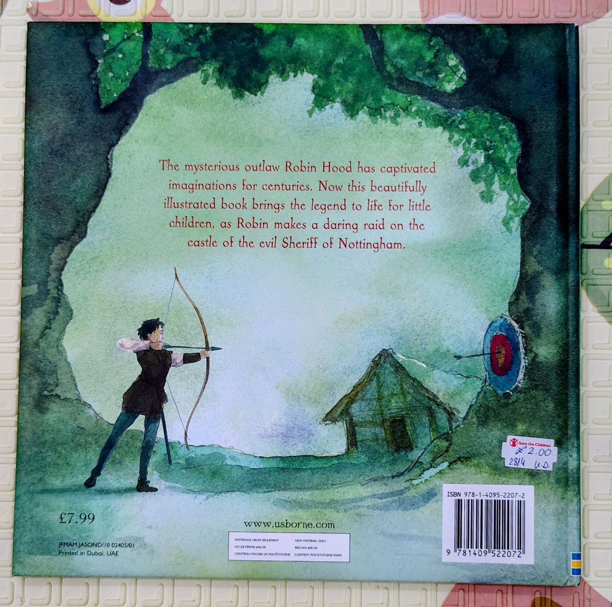 The Story of Robin Hood illustrated by Alan Marks | Usborne | Classic Stories