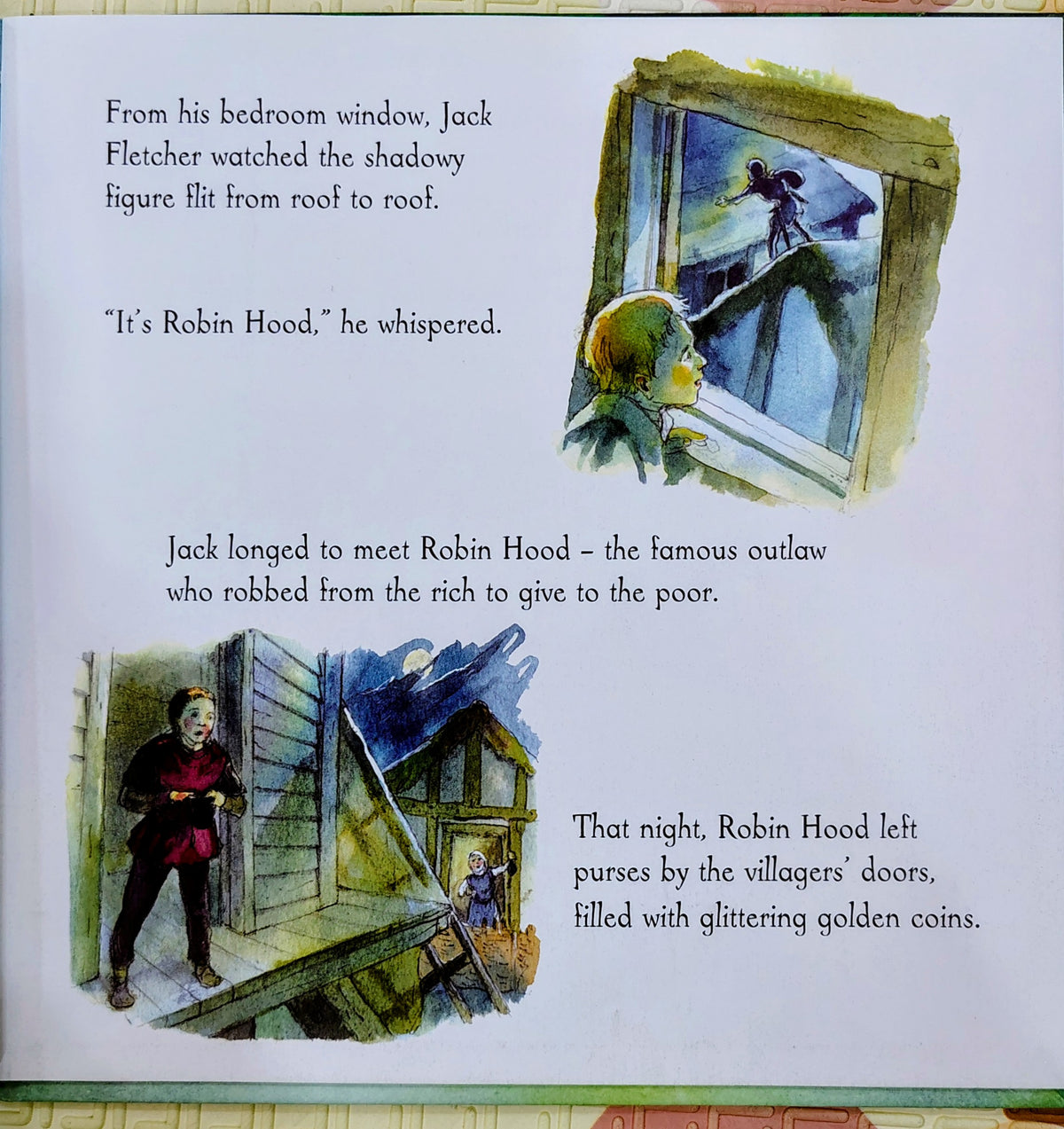 The Story of Robin Hood illustrated by Alan Marks | Usborne | Classic Stories