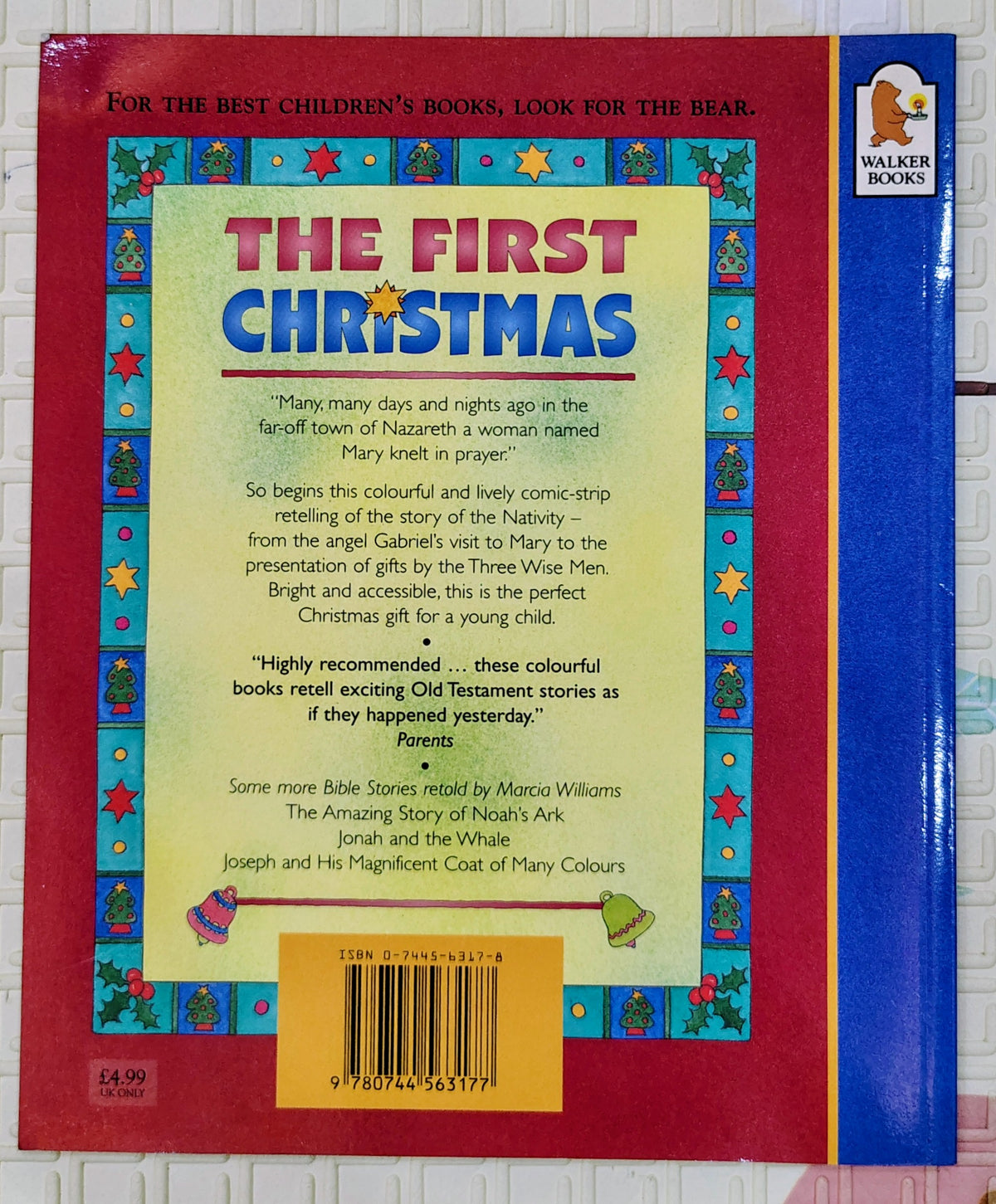 Bible Stories: The First Christmas by Marcia Williams | Walker Books