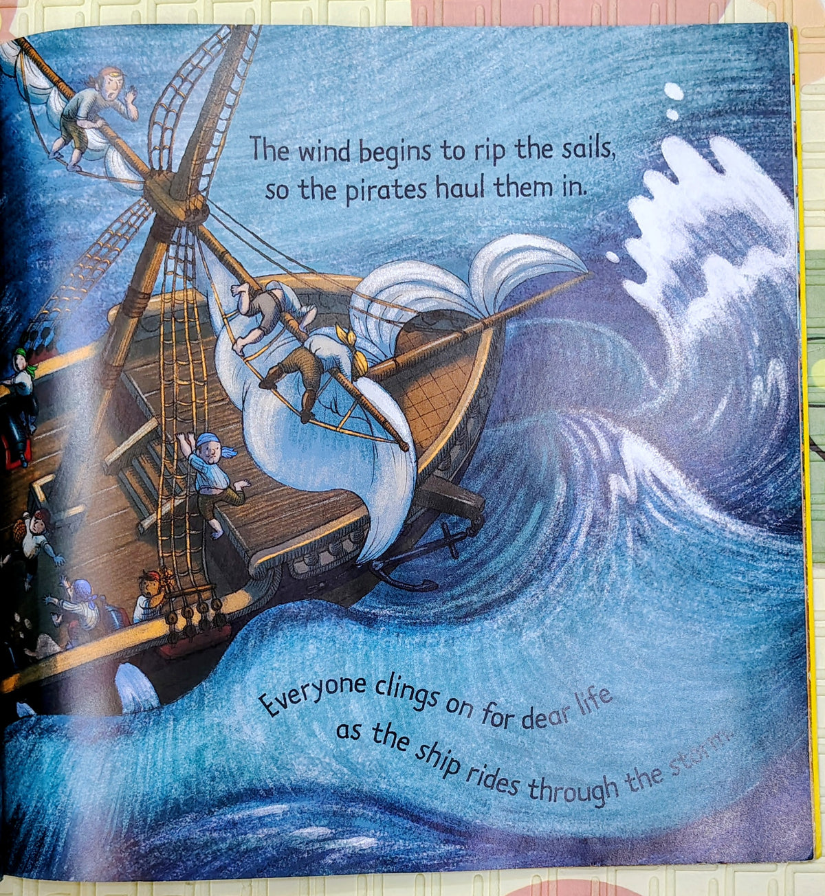On a Pirate Ship by Sarah Courtauld and Benji Davies | Usborne