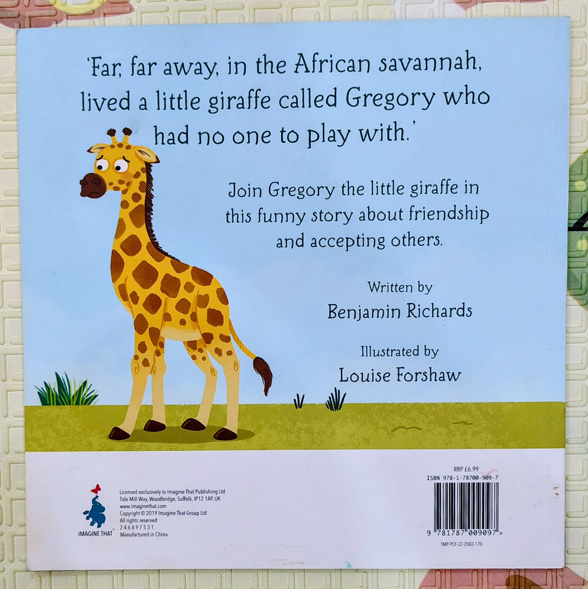 Little Giraffe's Big Idea by Benjamin Richards & Louise Forshaw